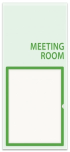2-Line Room Sign w/Window