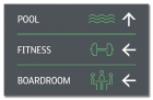 3-Line Directional w/Symbols