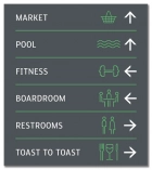 6-Line Directional w/Symbols