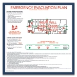 Bordered Evacuation Map