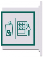 Flag Overhead Sign w/Symbols