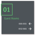Floor ID Directional w/Guest Rooms