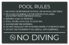 Florida Splash Pad Rules Signage