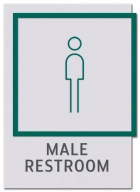 Men Sign w/Male Symbol