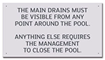 Montana Main Drain Must Be Visible Sign