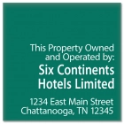 Owned and Operated By Plaque (Preferred)