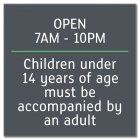 Pool Hours Sign