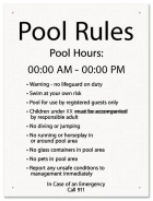Pool Rules
