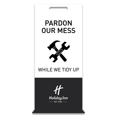 Renovation Free-Standing Floor Sign