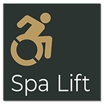 Spa Lift w/Dynamic ISA Symbol - Large