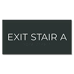 Stairway Exit Sign - DC Compliant