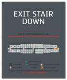 Standard Stairway Evacuation Plans - California Compliant