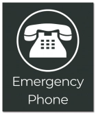 State Pool Sign - Emergency Phone - Illinois Compliant