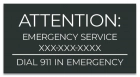 State Pool Sign - Emergency Sign - Utah Compliant