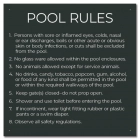State Pool Sign - Pool Rules - Arizona Compliant