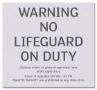 State Pool Sign - Pool Rules - New Mexico