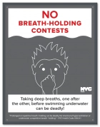 State Pool Sign - Pool Rules - New York City Compliant