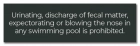 State Pool Sign - Pool Rules - New York Compliant