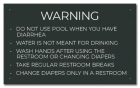 State Pool Sign - Pool Rules - Ohio Compliant