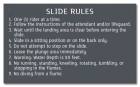 State Pool Sign - Slide Rules - Indiana Compliant