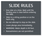 State Pool Sign - Slide Rules - Minnesota Compliant