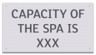 State Pool Sign - Spa Capacity - Montana Compliant
