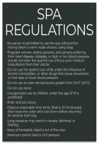 State Pool Sign - Spa Regulations - Nebraska Compliant