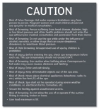 State Pool Sign - Spa Rules - Maryland Compliant