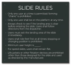 State Pool Signs - Slide Rules - Ohio Compliant