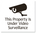 Video Surveillance Sign- Fiberbrite