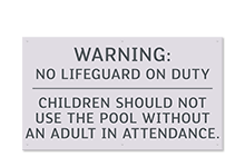 Pool Signs