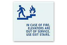 Stairs/Elevator Signs