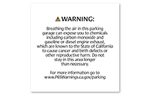 enclosed parking facilities