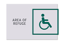 Area of Refuge/Rescue Signs