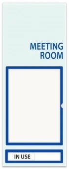 2-Line Area ID w/Window & Sliding Panel