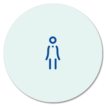 California Code Female Sign w/Symbol