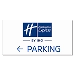 Parking Sign w/Arrow