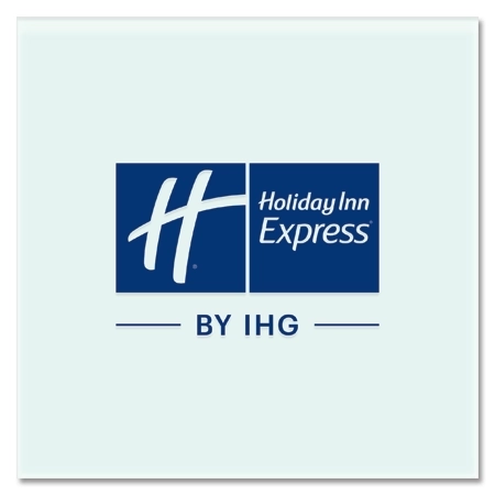 Podium Sign w/Holiday Inn Express Logo