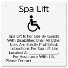Spa Lift Instructions w/ISA Symbol