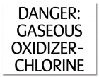 State Pool Sign - Danger: Gaseous... - Virginia Compliant
