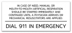 State Pool Sign - Dial 911 In Emergency - Nevada Compliant