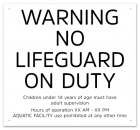 State Pool Sign - Pool Rules - New Mexico