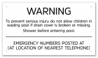 State Pool Sign - Wading Pool - North Carolina Compliant