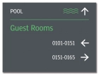 1-Line Directional w/Guest Rooms