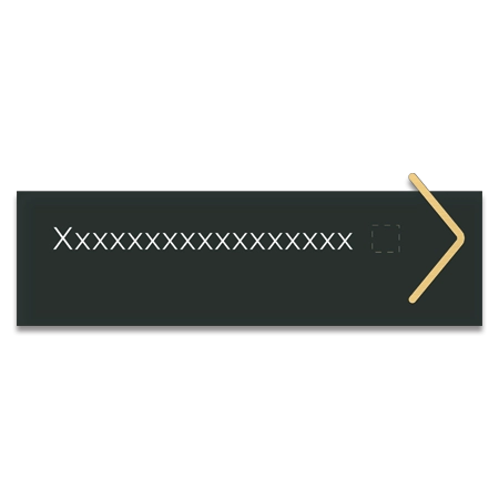 1-Line Right Directional Signw/Symbol