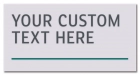 2-Line General Information Sign