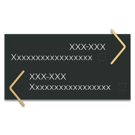 4-Line Directional Signw/Symbols & Guest Room Numbers