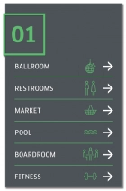 6-Line Directional w/Floor ID