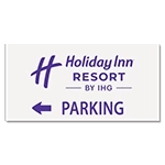 Directional Parking Sign w/Arrow