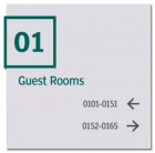 Floor ID Directional w/Guest Rooms